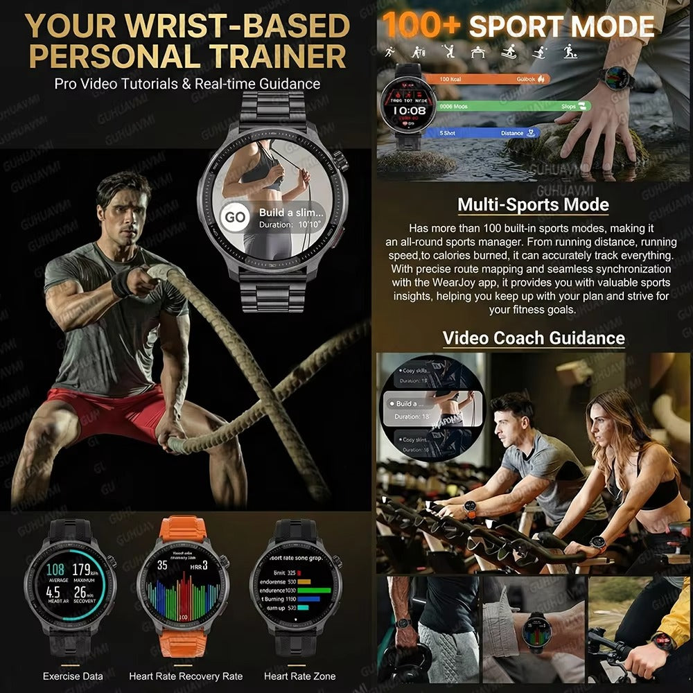 4G GPS Smartwatch with Offline Maps, Compass, and Music